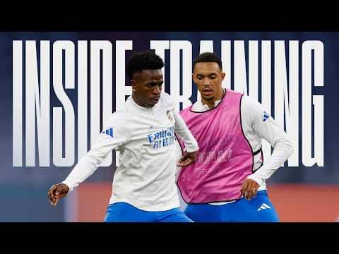 INSIDE our final training session ahead of Bayern! | Real Madrid