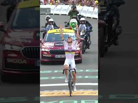 Cannibalistic fashion! 🔥 Tadej Pogačar wins an incredible Stage 6 in the Pyrenees! 🇫🇷