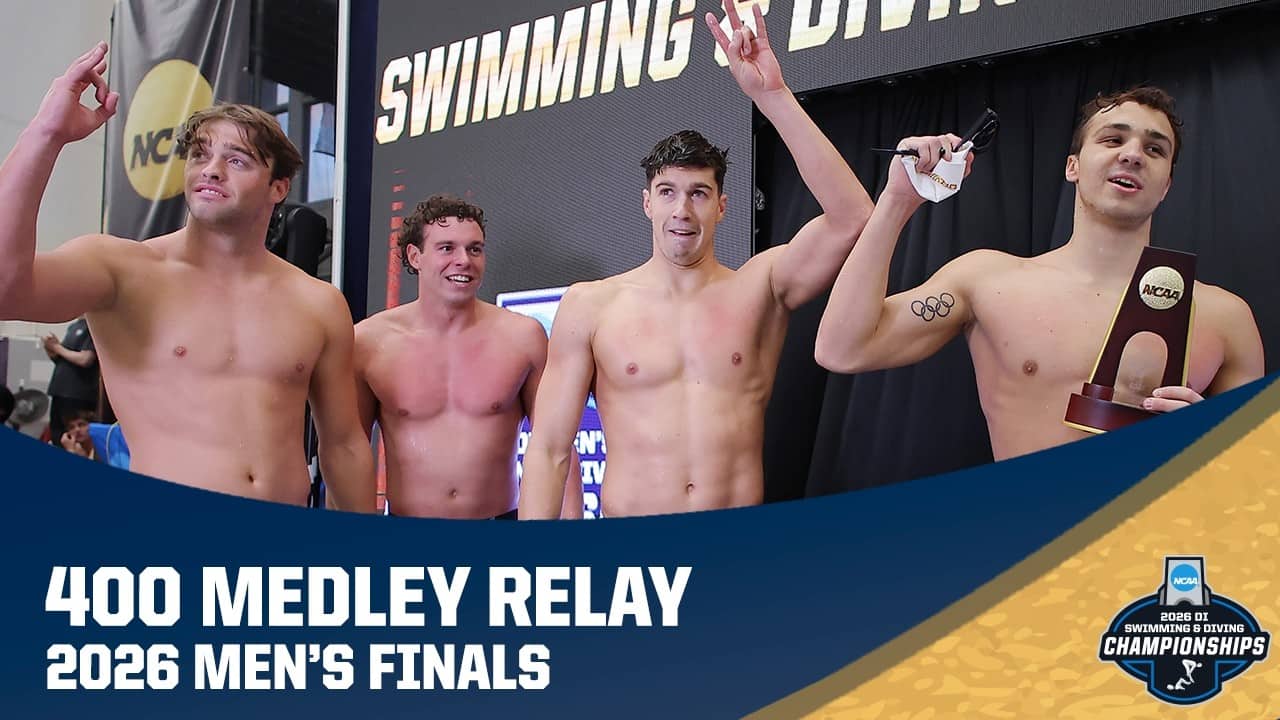 Men's 400 medley relay | 2026 NCAA swimming championships