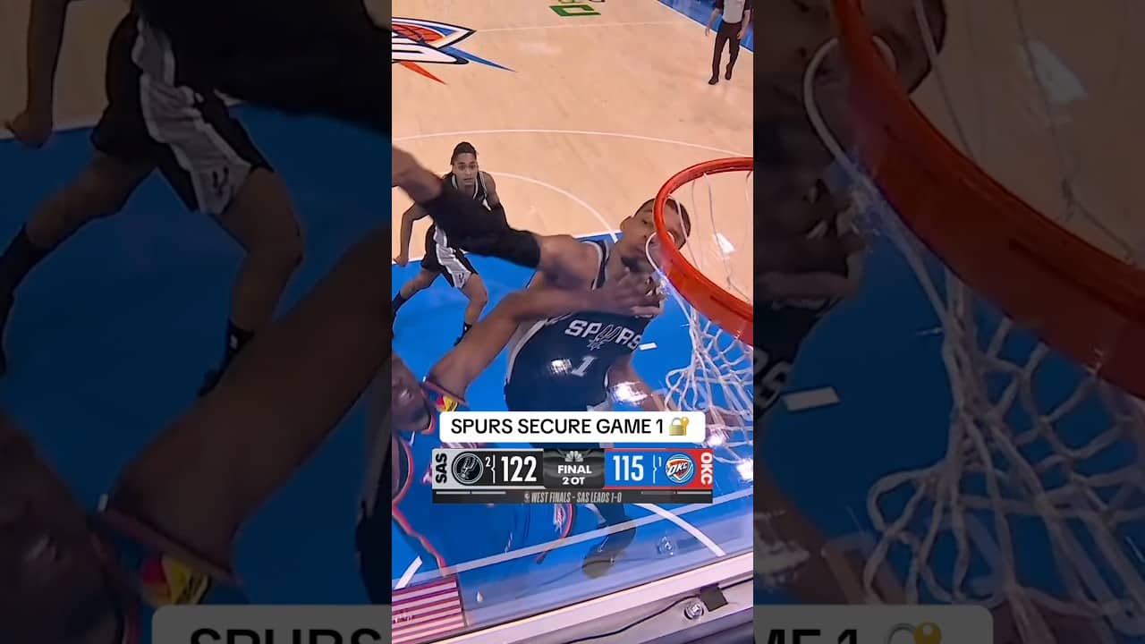 Spurs secured Game 1