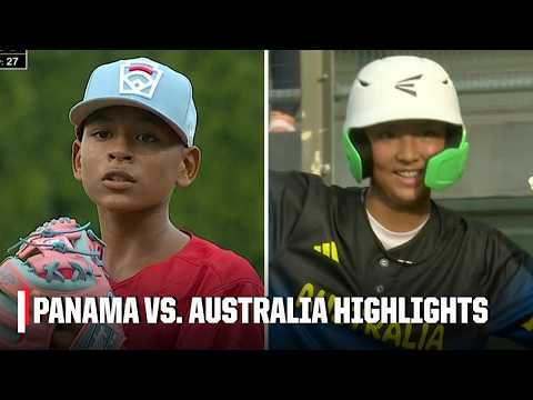 DOMINANCE 😤 Panama vs. Australia | Little League World Series | Full Game Highlights