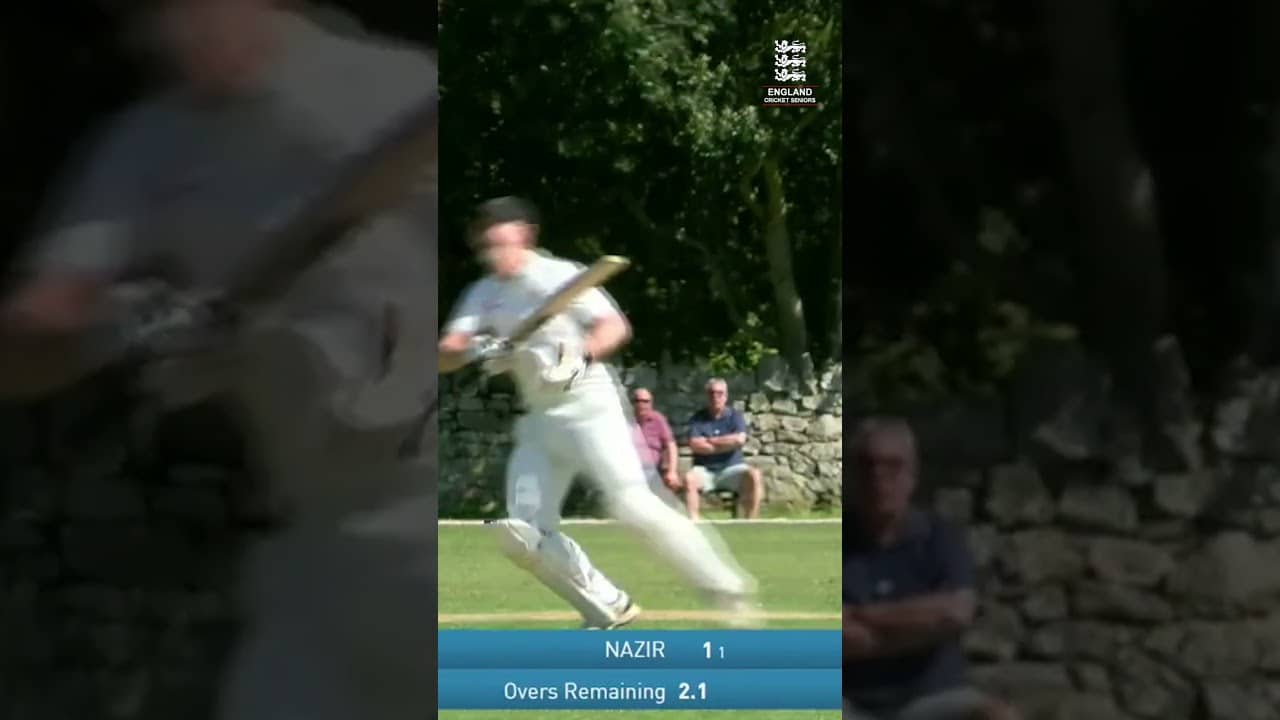 A tumbling caught and bowled from Paul McKeown. #seniorscricket