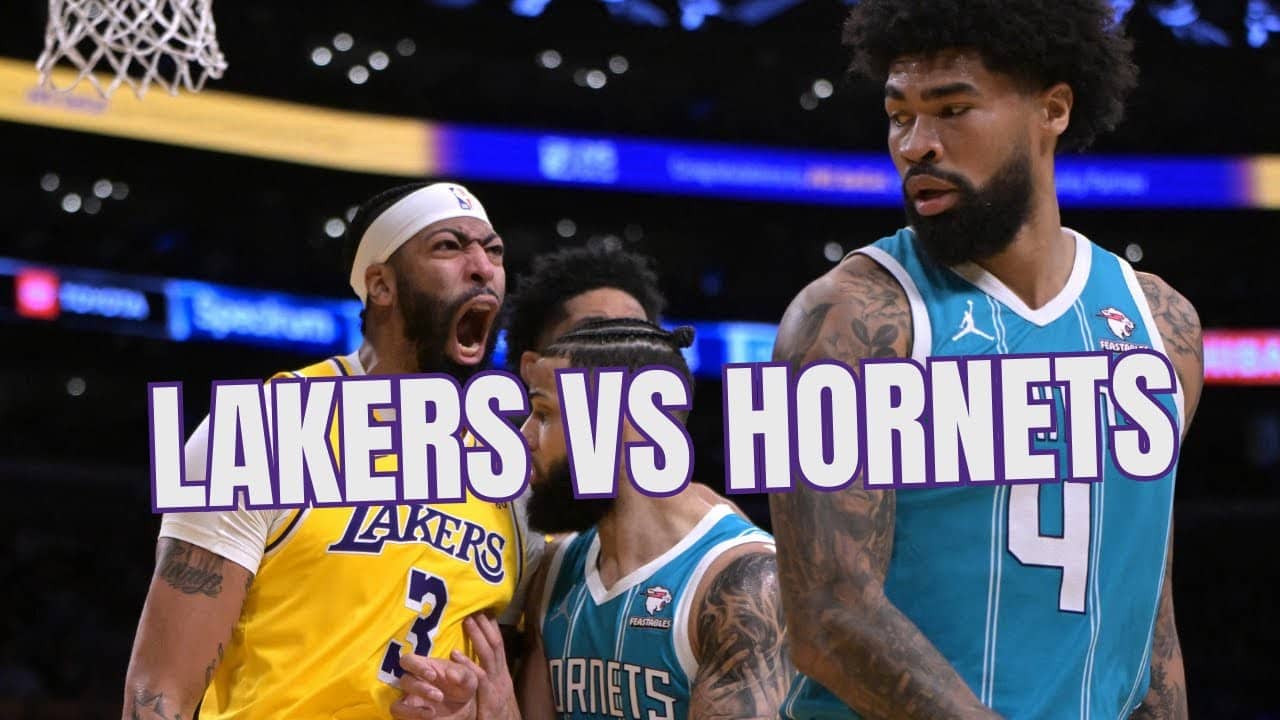 Los Angeles Lakers vs Charlotte Hornets (Audio Play-by-Play), 1/27/24