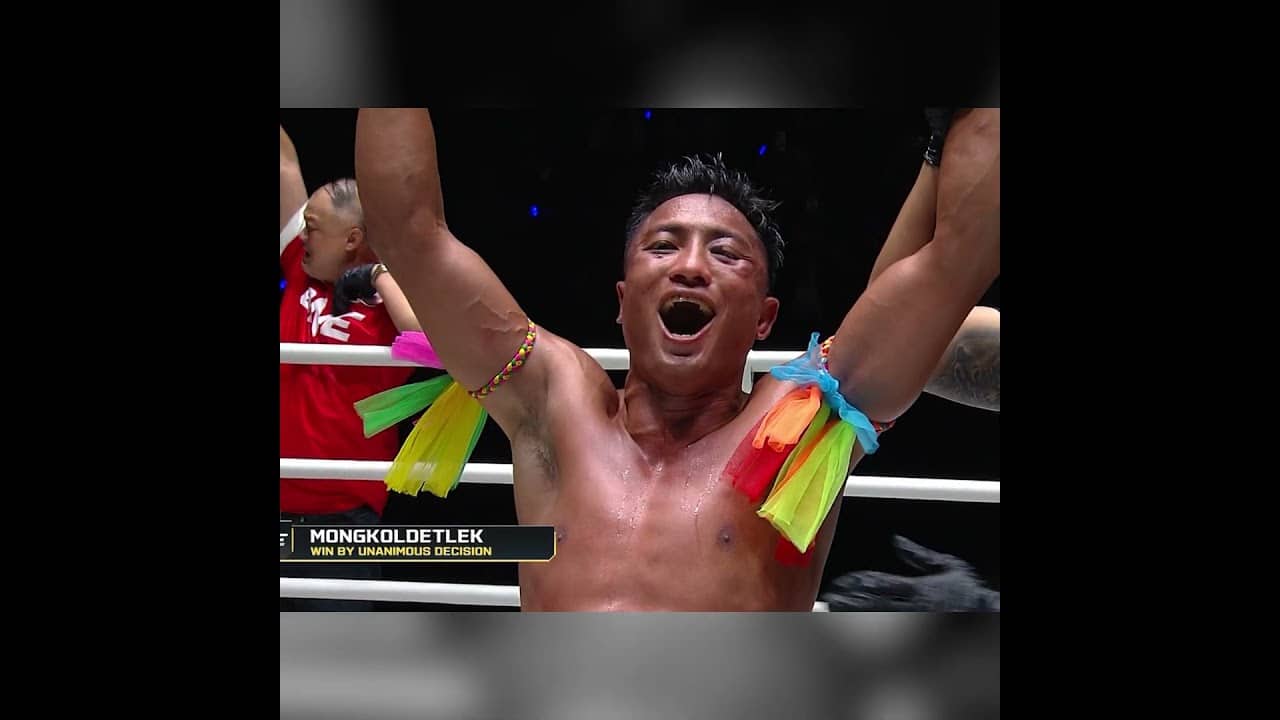 HE'S BACK 💪 Mongkoldetlek returns to ONE with a unanimous decision win over Ruslan Tuktarov!