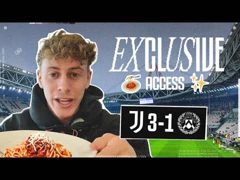 BEN BLACK lives the Juventus Legends Experience ⚪⚫ | Matchday at Allianz Stadium!
