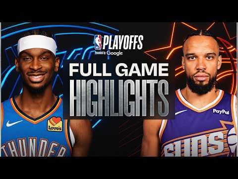 #1 THUNDER at #8 SUNS | FULL GAME 4 HIGHLIGHTS | April 27, 2026
