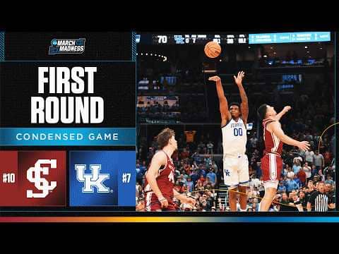 Kentucky vs. Santa Clara - First round NCAA tournament extended highlights