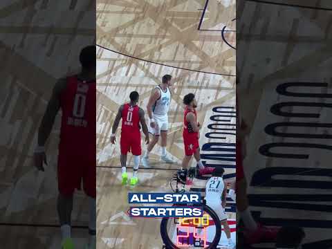 Cade and JD starting tonight’s All-Star game ⭐️