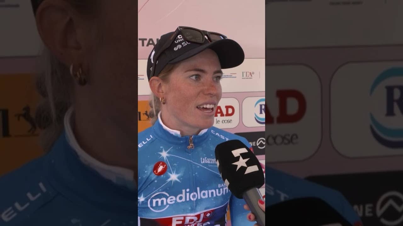 Vollering reflects on her Stage 8 win at the Giro, admitting the Maglia Rosa will be tough to take 🩷