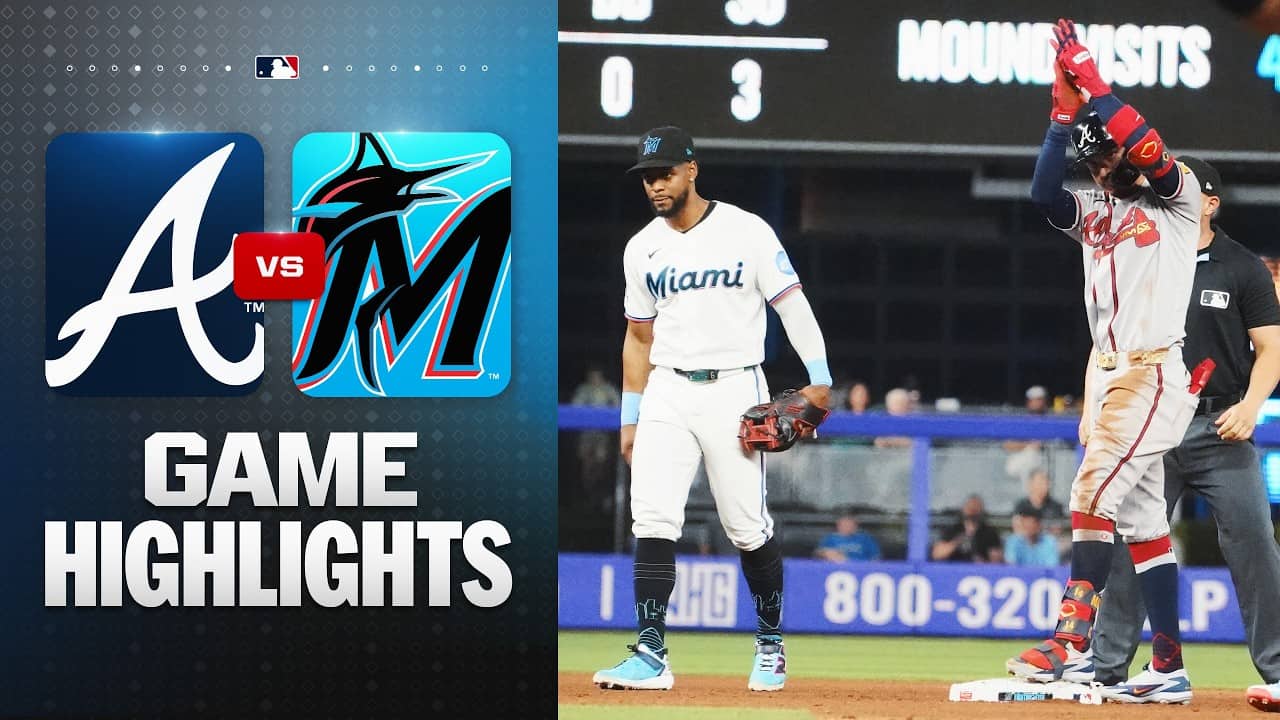 Braves vs. Marlins Game Highlights (5/21/26) | MLB Highlights