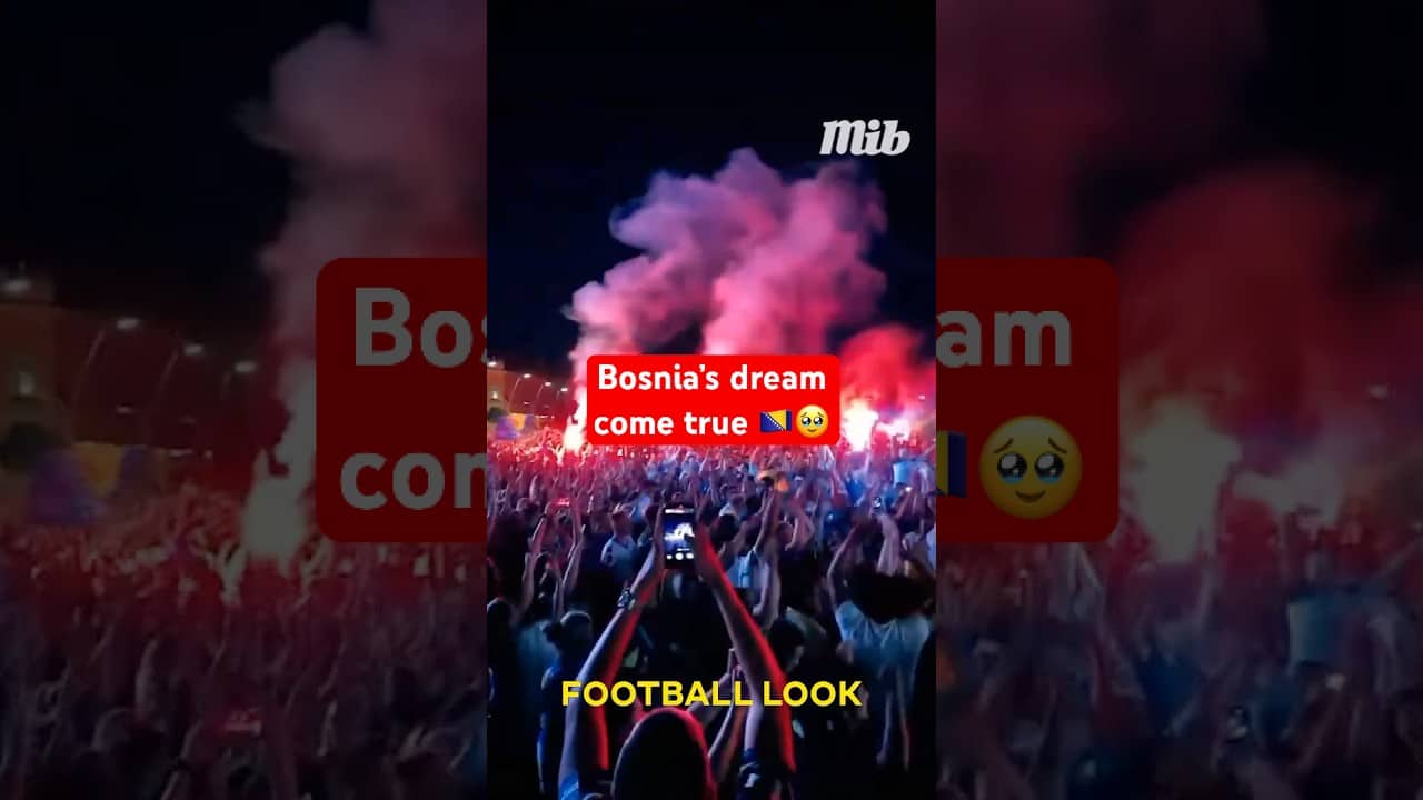 BOSNIA ARE LIVING OUR THEIR WILDEST DREAMS 🇧🇦❤️