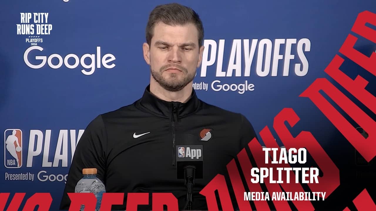 Tiago Splitter On Trail Blazers Season & Tonight's Game vs Spurs | April 28, 2026