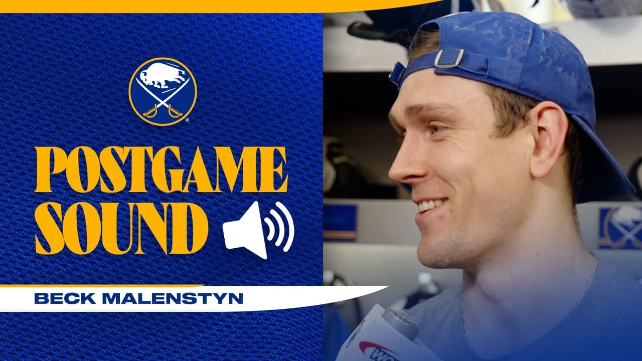 “Excited To See What They Bring” | Beck Malenstyn On Fans In Playoffs | Buffalo Sabres