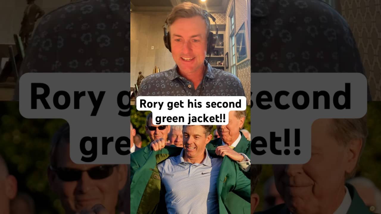 Absolute Cinema at this years Masters! #themasters #golf #podcast #pga #majorchampionship