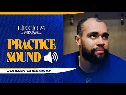 "Definitely Making Progress" | Jordan Greenway On Improvement After Returning From Injury | Sabres