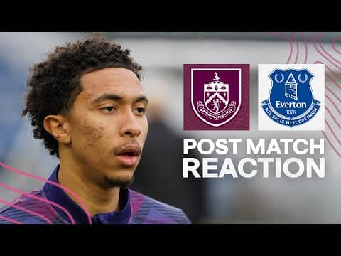 Bashir Humphreys Reflects On Point At Home To Everton | REACTION | Burnley 0-0 Everton