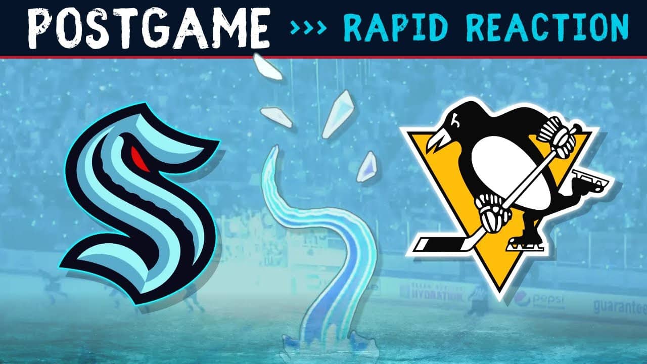 Seattle Kraken vs. Pittsburgh Penguins Postgame Recap