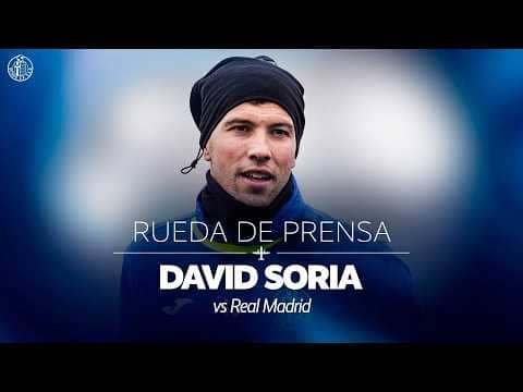 🎙️ Rueda de prensa de David Soria previa al Real Madrid 🆚 Getafe C.F.