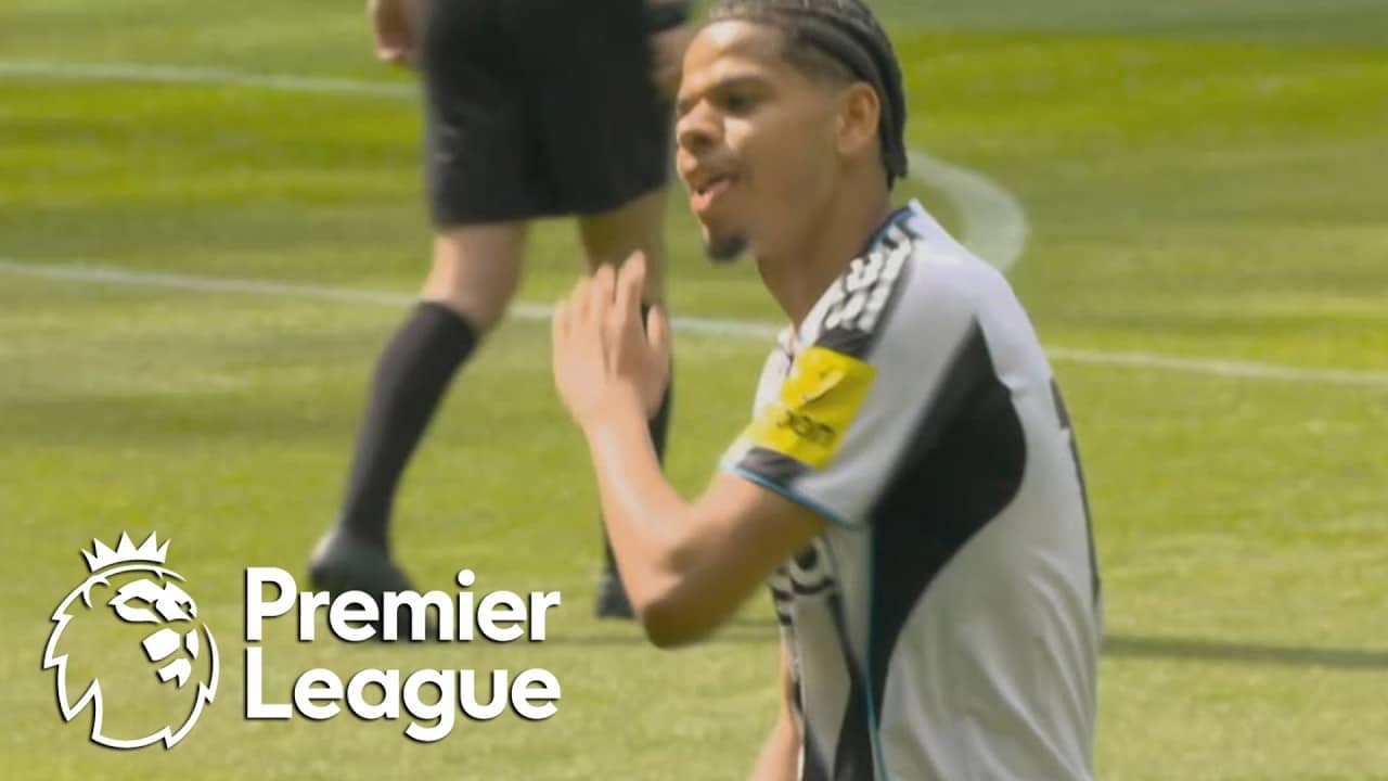 William Osula heads Newcastle 1-0 in front of Brighton | Premier League | NBC Sports
