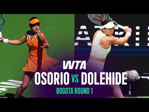 Camila Osorio vs. Caroline Dolehide | 2026 Bogota Round 1 | WTA Match Highlights
