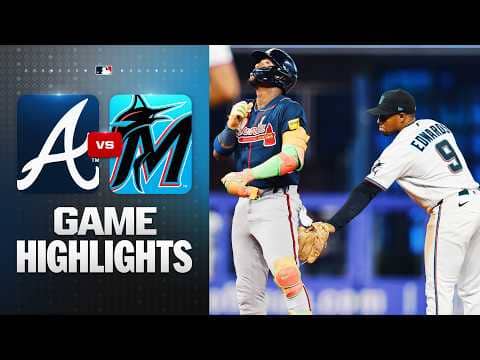 Braves vs. Marlins Game Highlights (5/19/26) | MLB Highlights