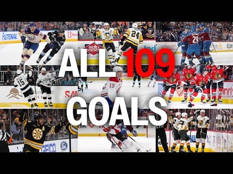 Watch ALL 109 GOALS from 2025 NHL Frozen Frenzy