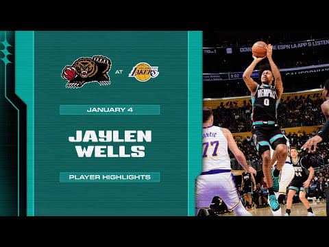 Jaylen Wells  Highlights vs. Los Angeles Lakers