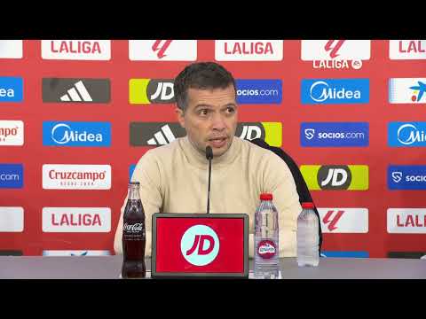 Rueda de prensa de Luís Castro tras el encuentro Sevilla FC-Levante UD