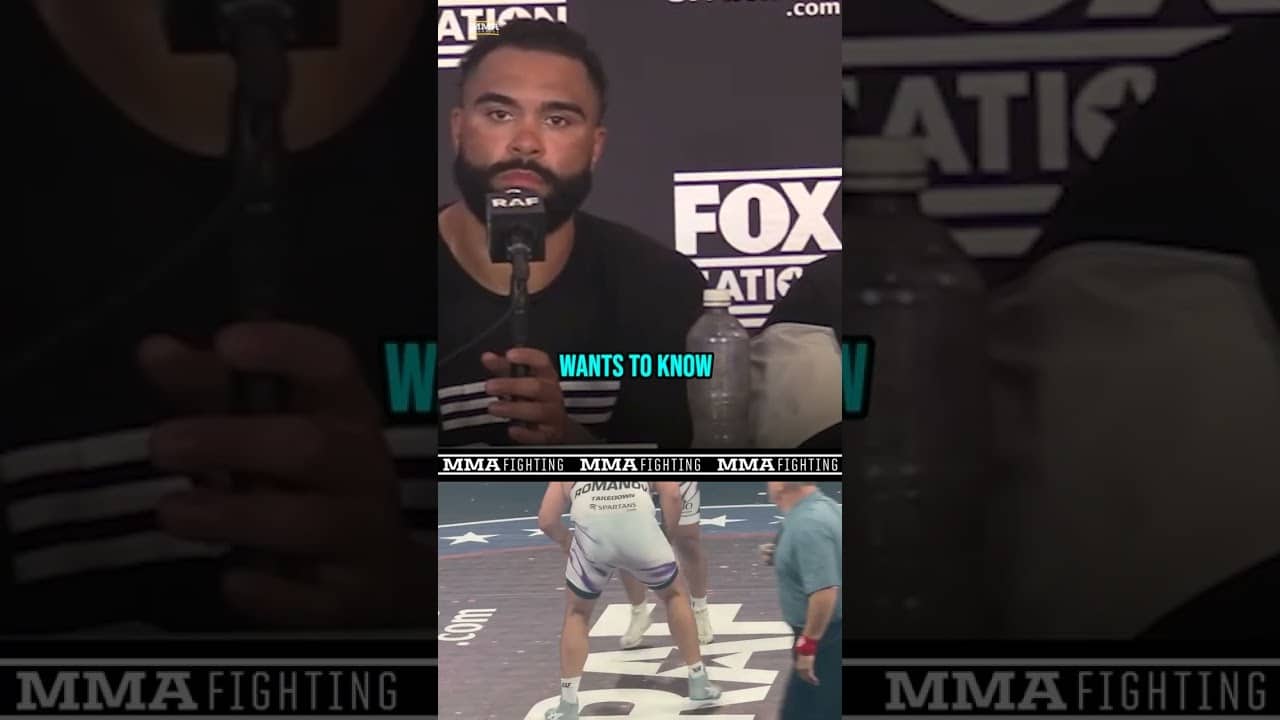 Gable Steveson REACTS to successful WRESTLING return - MMA Fighting