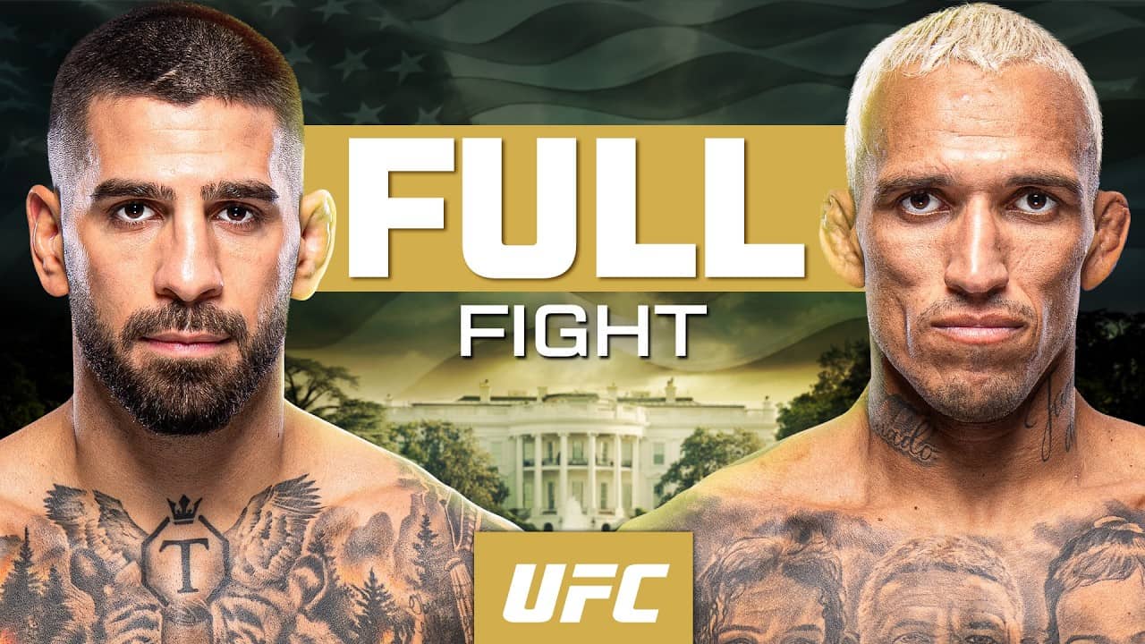 Ilia Topuria vs Charles Oliveira | FULL FIGHT | UFC Freedom 250