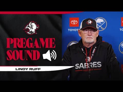 "He Looks Like Next Week" | Lindy Ruff On Michael Kesselring Injury Update | Buffalo Sabres