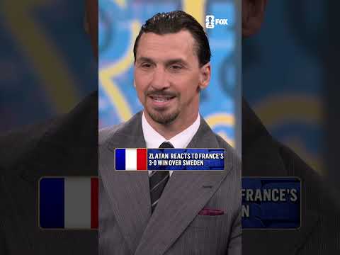 Zlatan talks about France's dominant win over Sweden in the Round of 32