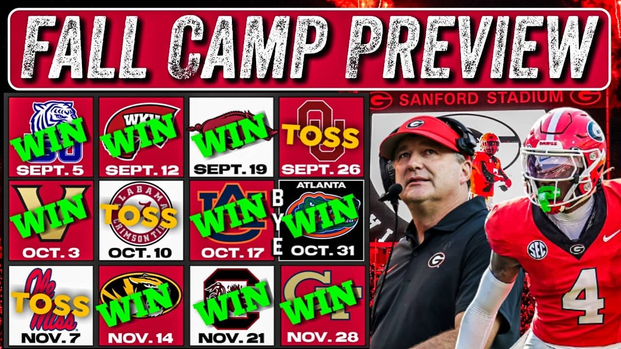 Georgia Football Preview: Kirby Smart's Program Still National Title Worthy?