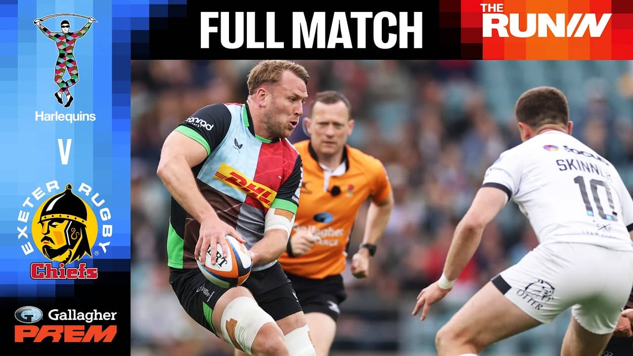 FULL MATCH: Harlequins v Exeter Chiefs | Gallagher PREM 25/26 | Round 16