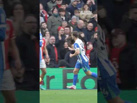 Veltman's RIDICULOUSLY CALM Injury-Time Chest Pass 🥶 #joelveltman #brightonandhovealbion