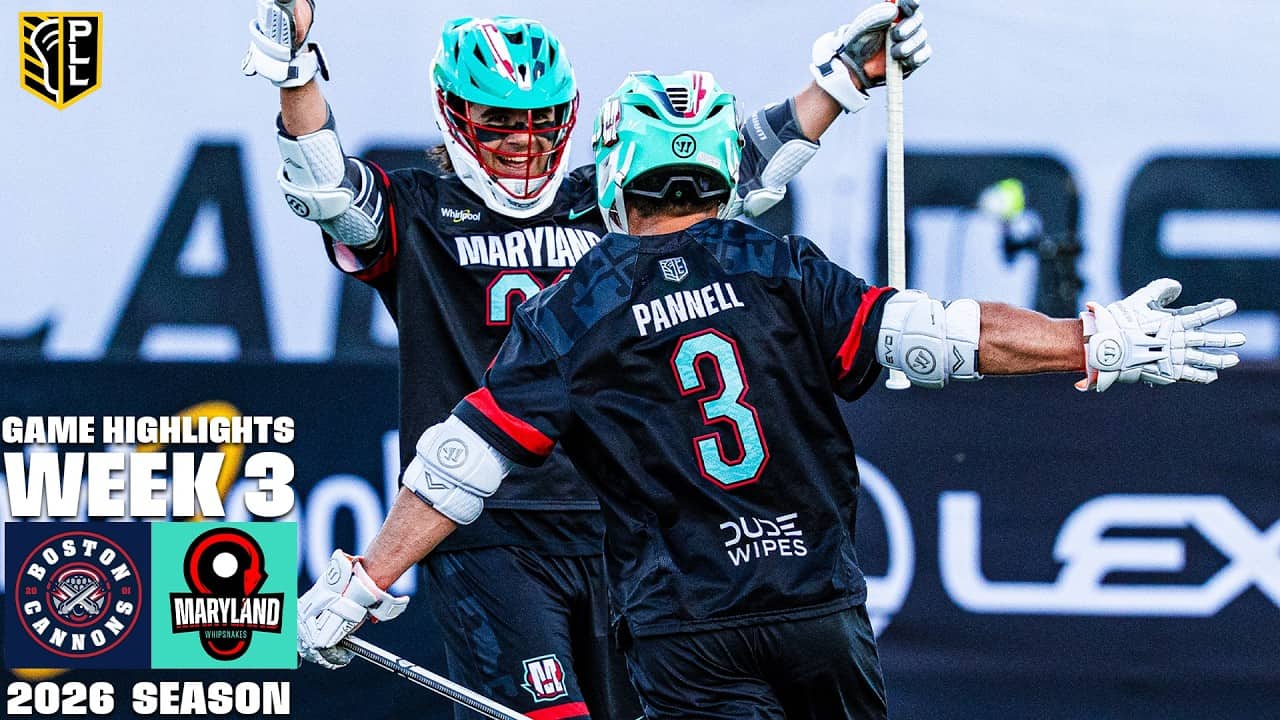 Boston Cannons vs. Maryland Whipsnakes Week 3 Game Highlights | 2026 Season