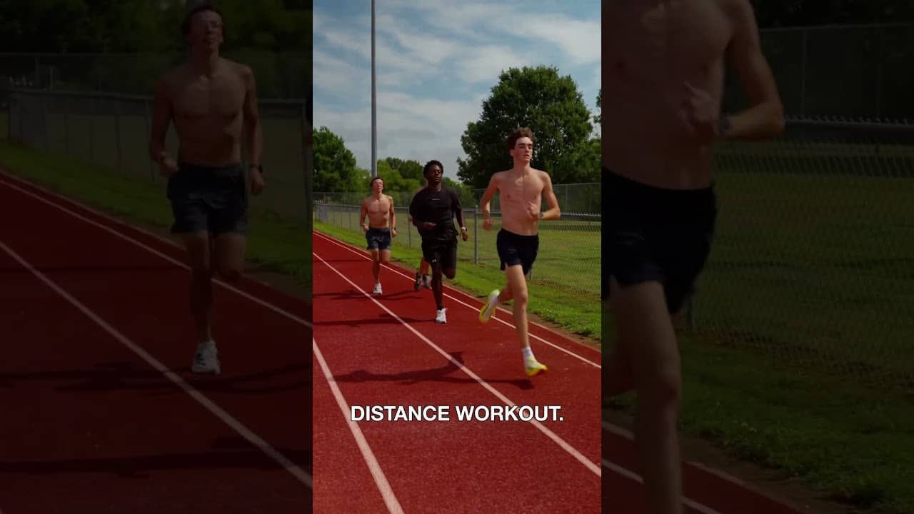Brian Burns takes on final hard session before running sub-4