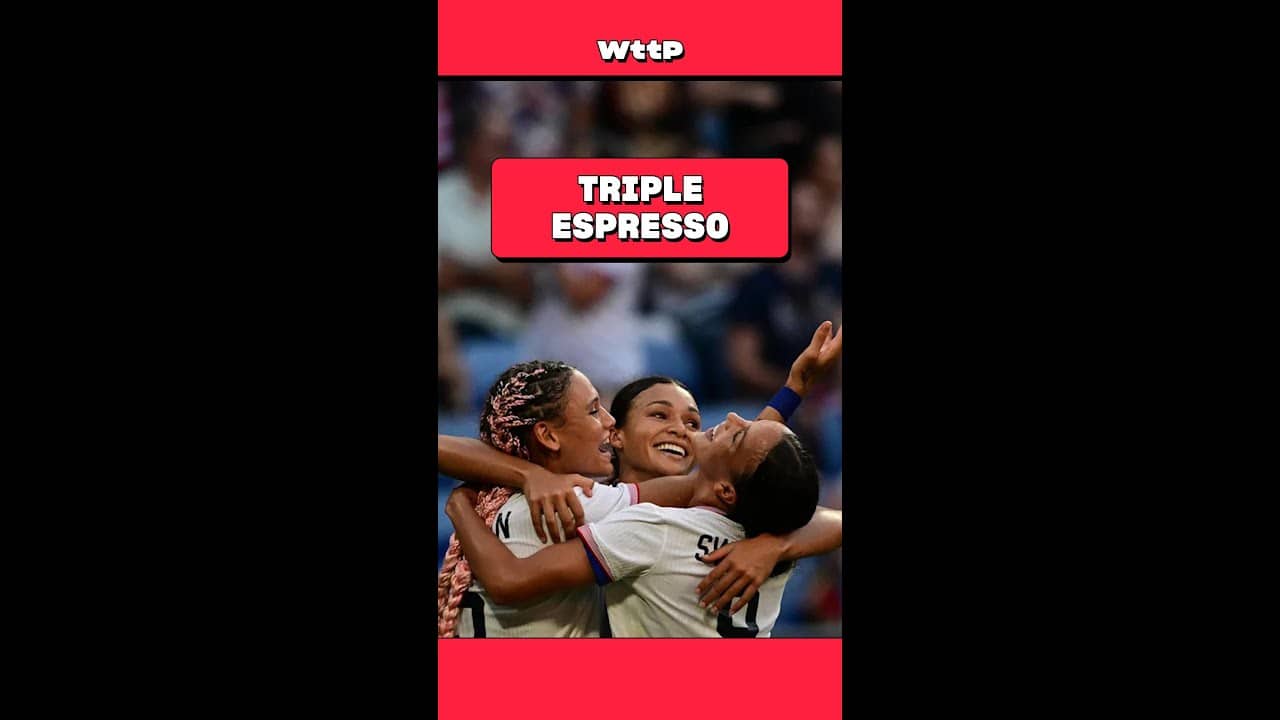 Triple Espresso is back. Swanson, Wilson, and Rodman reunite with the USWNT