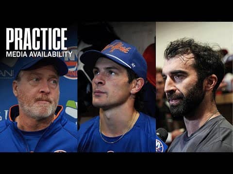 New York Islanders Practice Media Availabilities | 10/8/25