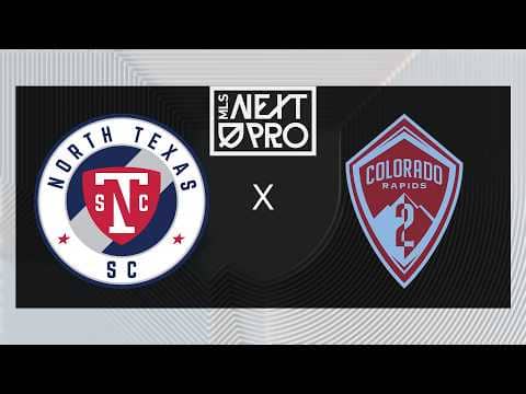 MLS NEXT PRO: North Texas SC vs Colorado Rapids 2 | March 7, 2026