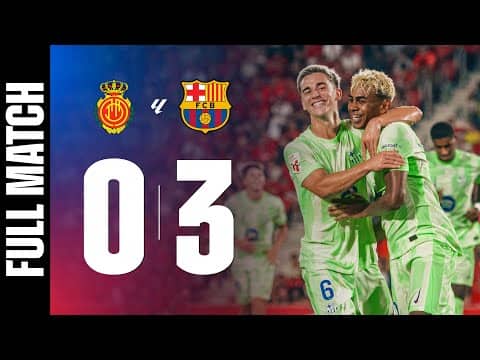 FULL MATCH | MALLORCA 0 vs 3 FC BARCELONA | LALIGA 2025/26 MD01 🔵🔴