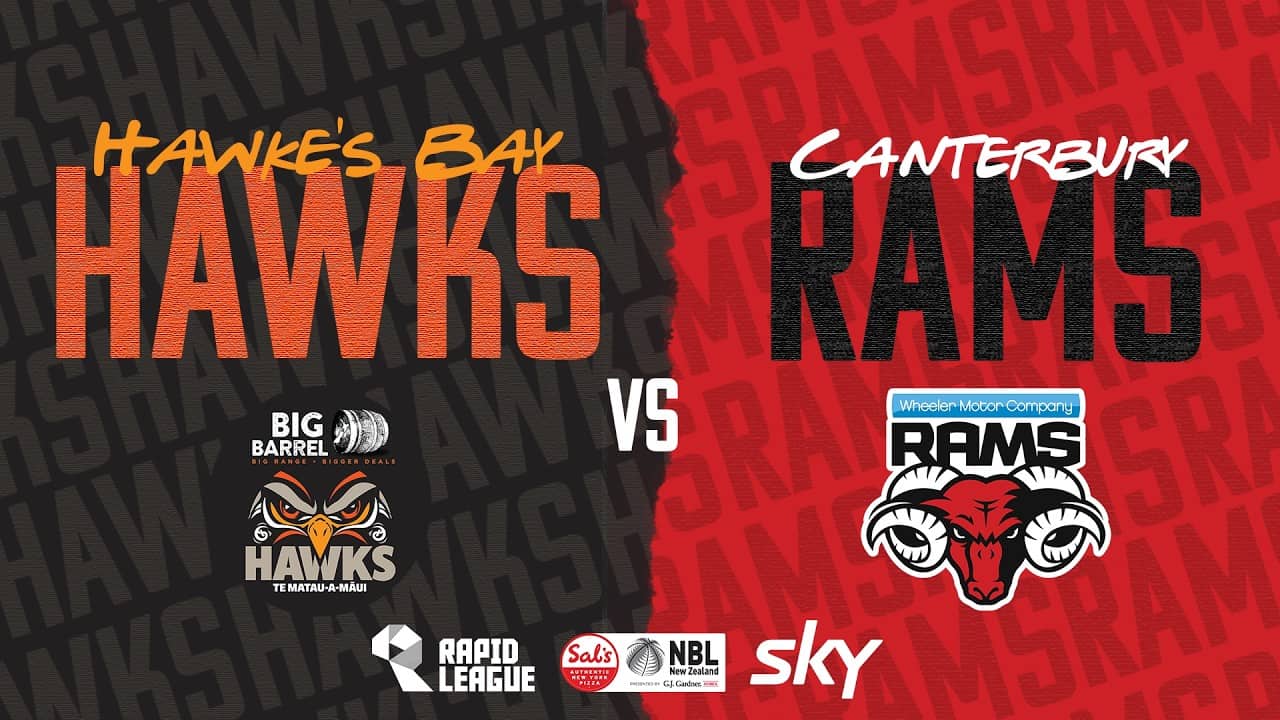 Hawkes Bay Hawks v Canterbury Rams | Full Basketball Game | @SalsNBL 2026