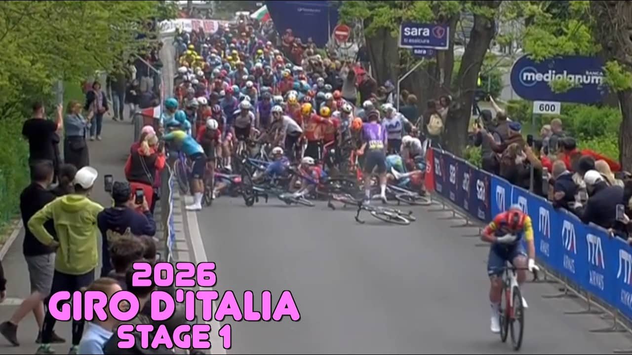 MASSIVE Crash Stops the WHOLE Peloton