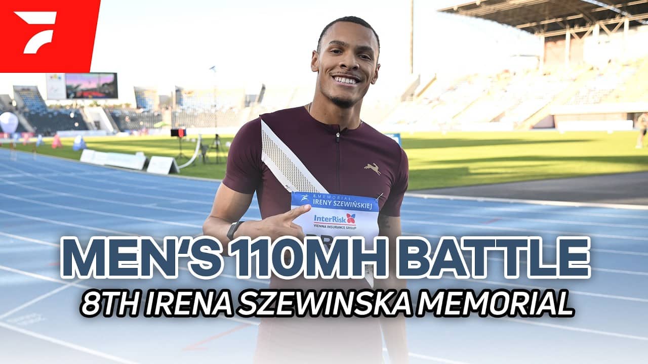 Jamal Britt 110mH Final Showdown Against Tough Field | Irena Szewinska Memorial