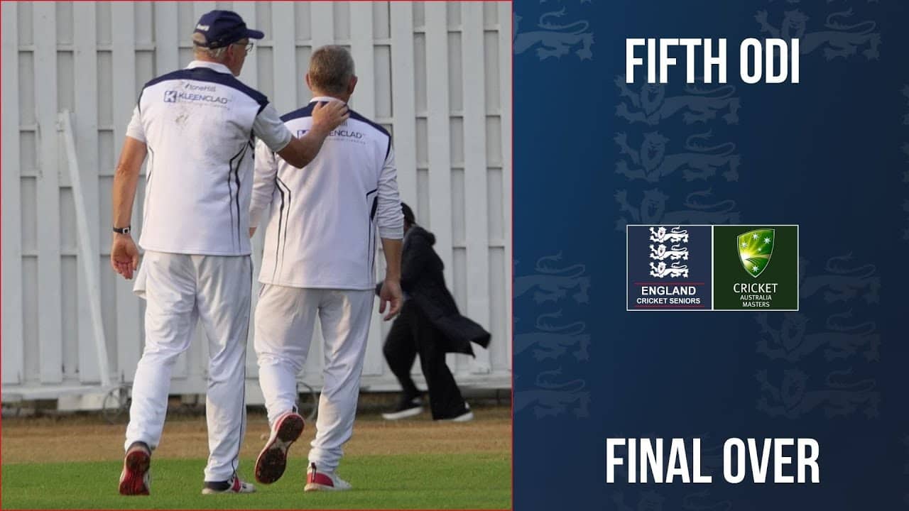 The Final Over In Full - England v Australia (Fifth Grey Ashes ODI)