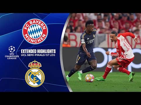Bayern vs. Real Madrid: Extended Highlights | UCL Semi-Finals 1st Leg | CBS Sports Golazo