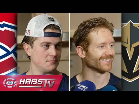 MTL@VGK: Postgame media ops | FULL PRESS CONFERENCES