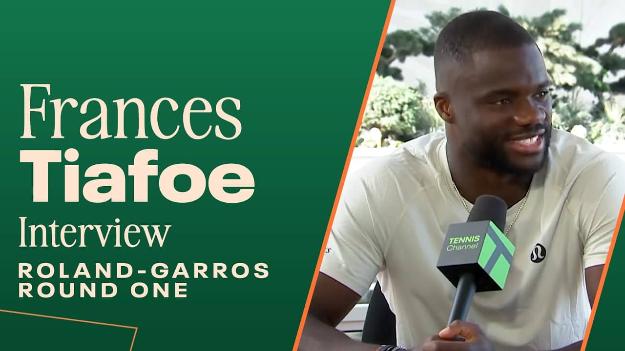 Frances Tiafoe Motivated by Wemby's Mindset and Confidence | 2026 Roland Garros