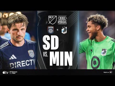 San Diego FC vs. Minnesota United | Full Match Highlights | 2025 Audi MLS Cup Playoffs