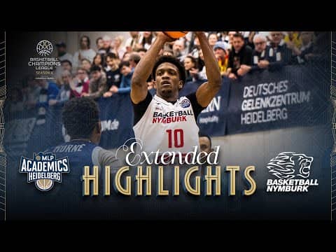 MLP Academics Heidelberg v ERA Nymburk | Full Game Highlights | #BasketballCL 2025-26